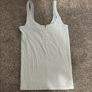 Aerie Light Gray Tank Top